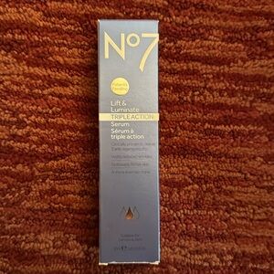 No 7 triple action Serum New in Box